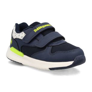 Zapatilla Ni&ntilde;o Bubblegummers Speed Lite Azul Marino - Verde